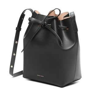Mansur Gavriel Mini Black Bucket Bag